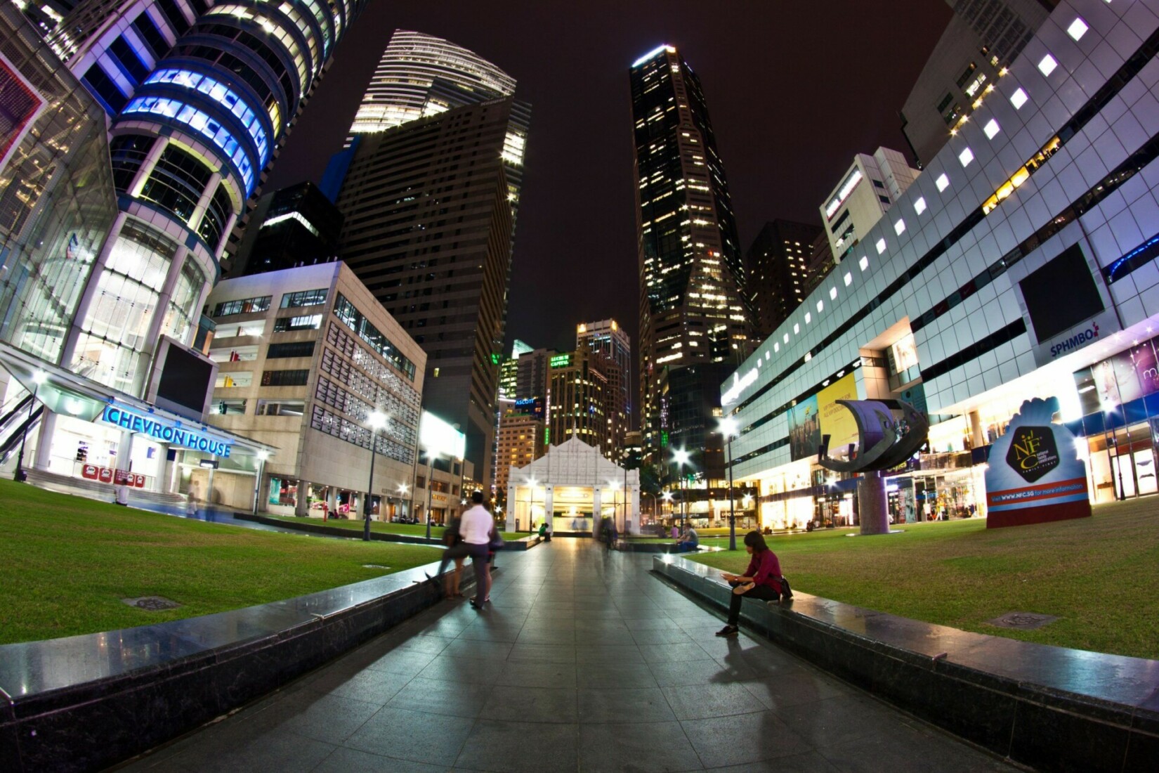 Singapur Bankenviertel