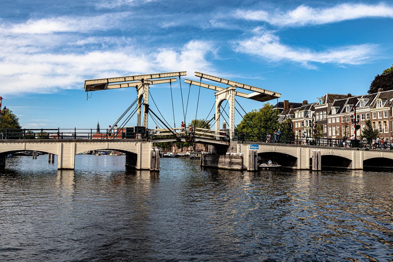älteste Brücke in Amsterdam