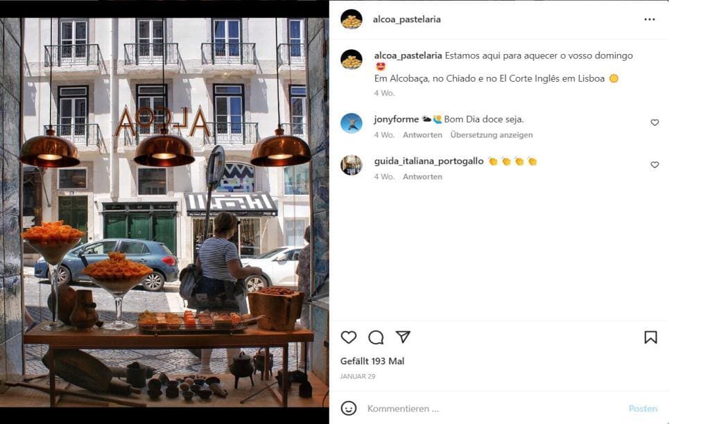 Café Alcôa - Lissabon