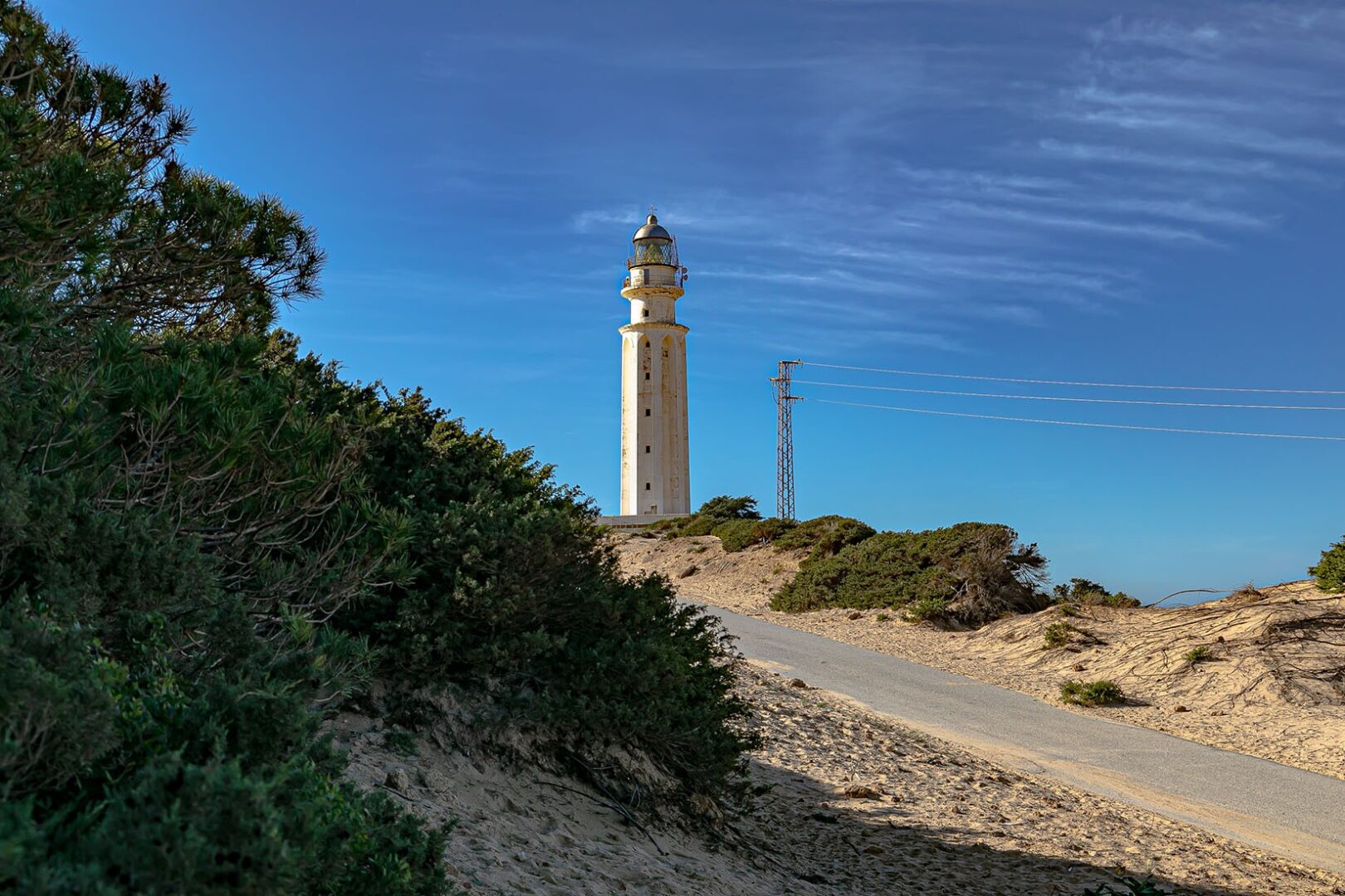 Leuchtturm am Kap Trafalgar Andalusien