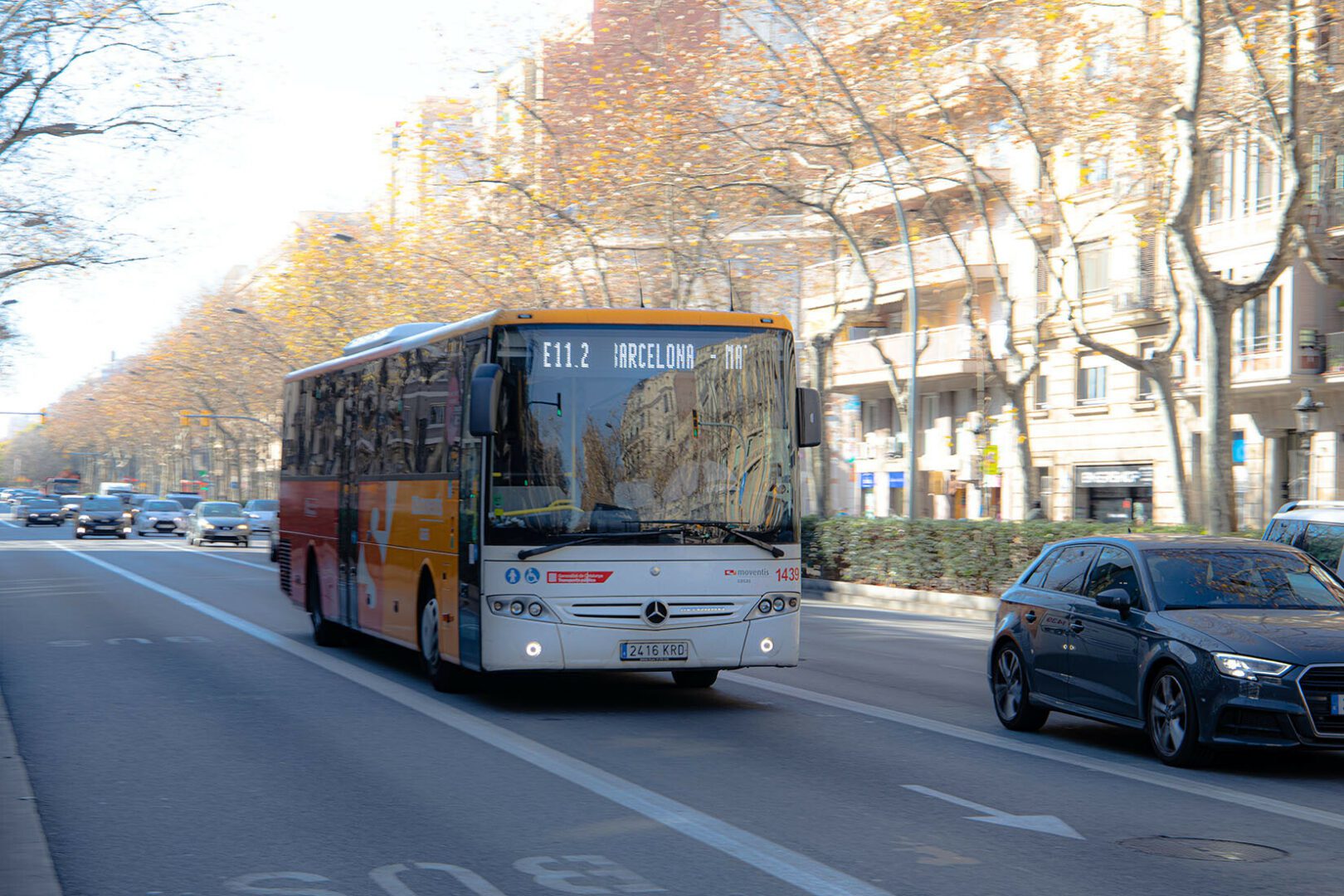 ÖPNV Bus Barcelona