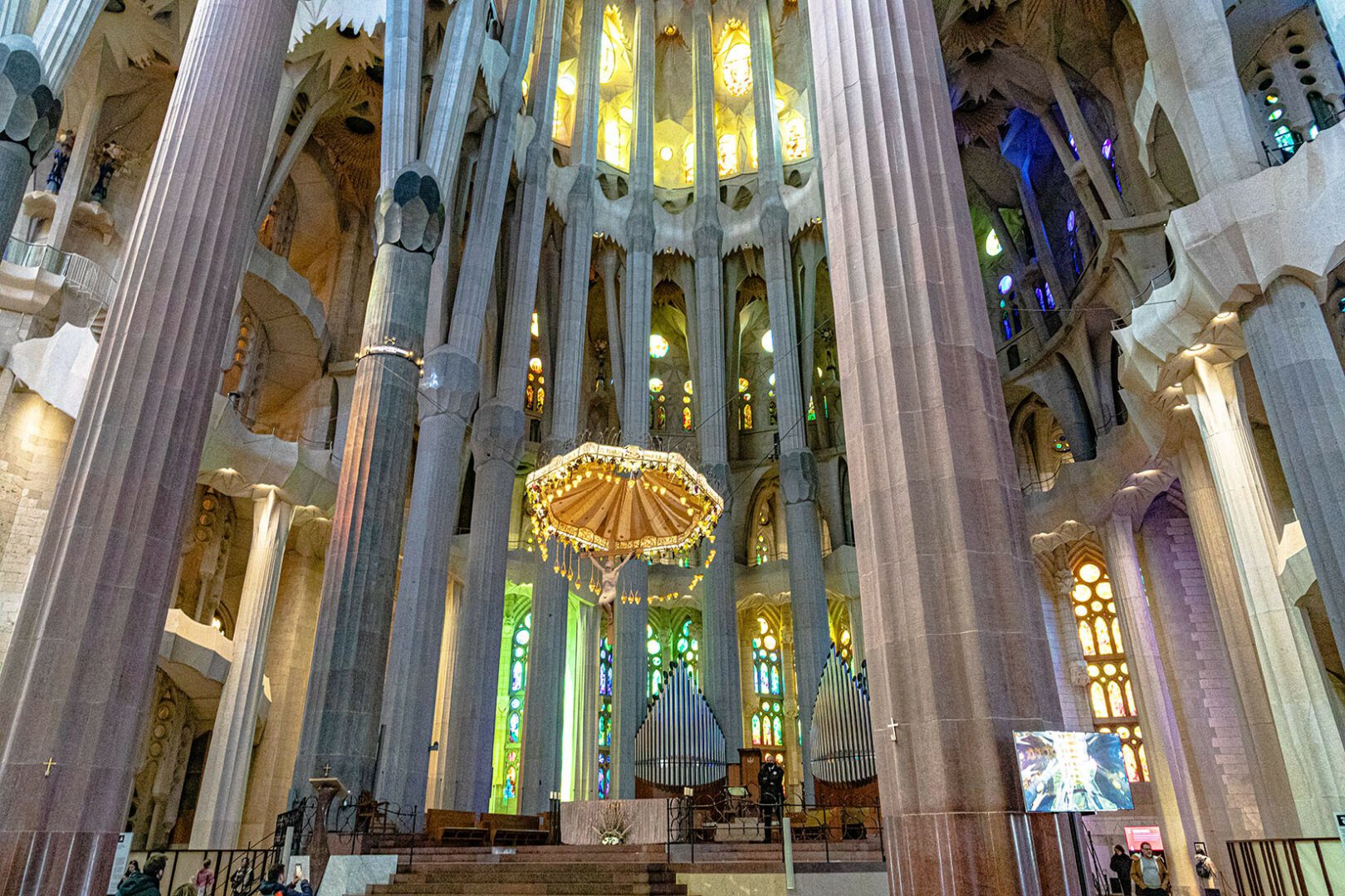 Sagrada Família Innen Altar - Barcelona