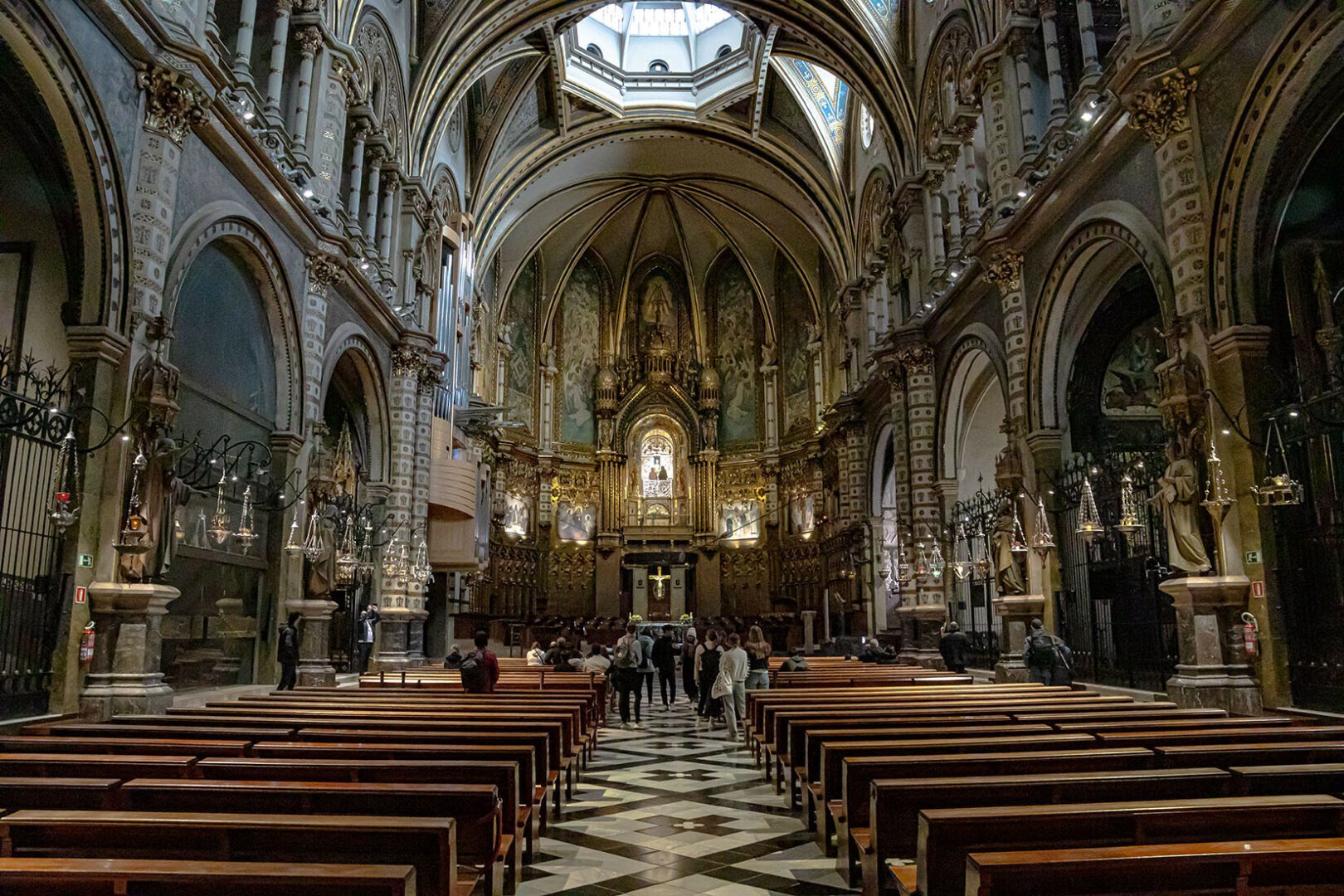 Basilika im Kloster Montserrat